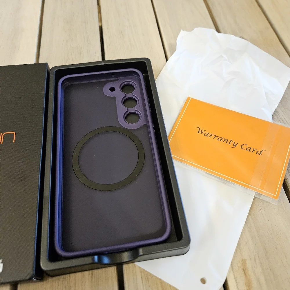CANSHN magnetic case in Deep Purple for a Samsung S23. (NIB)